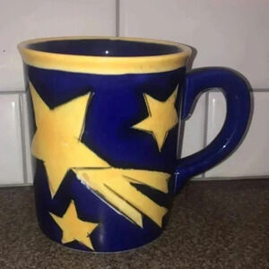 Starbucks Barista Limited Edition Rare 2000 Shooting Star Large 20 Oz Mug.